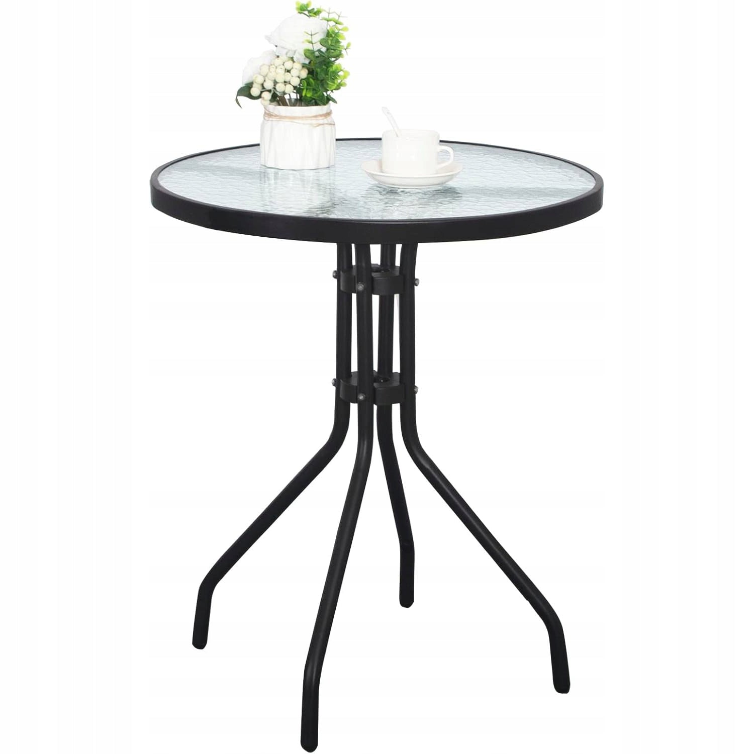 COFFEE GARDEN FURNITURE SET ROUND TABLE + 2 CHAIRS FOR TERRACE BALCONY Manufacturer eHokery