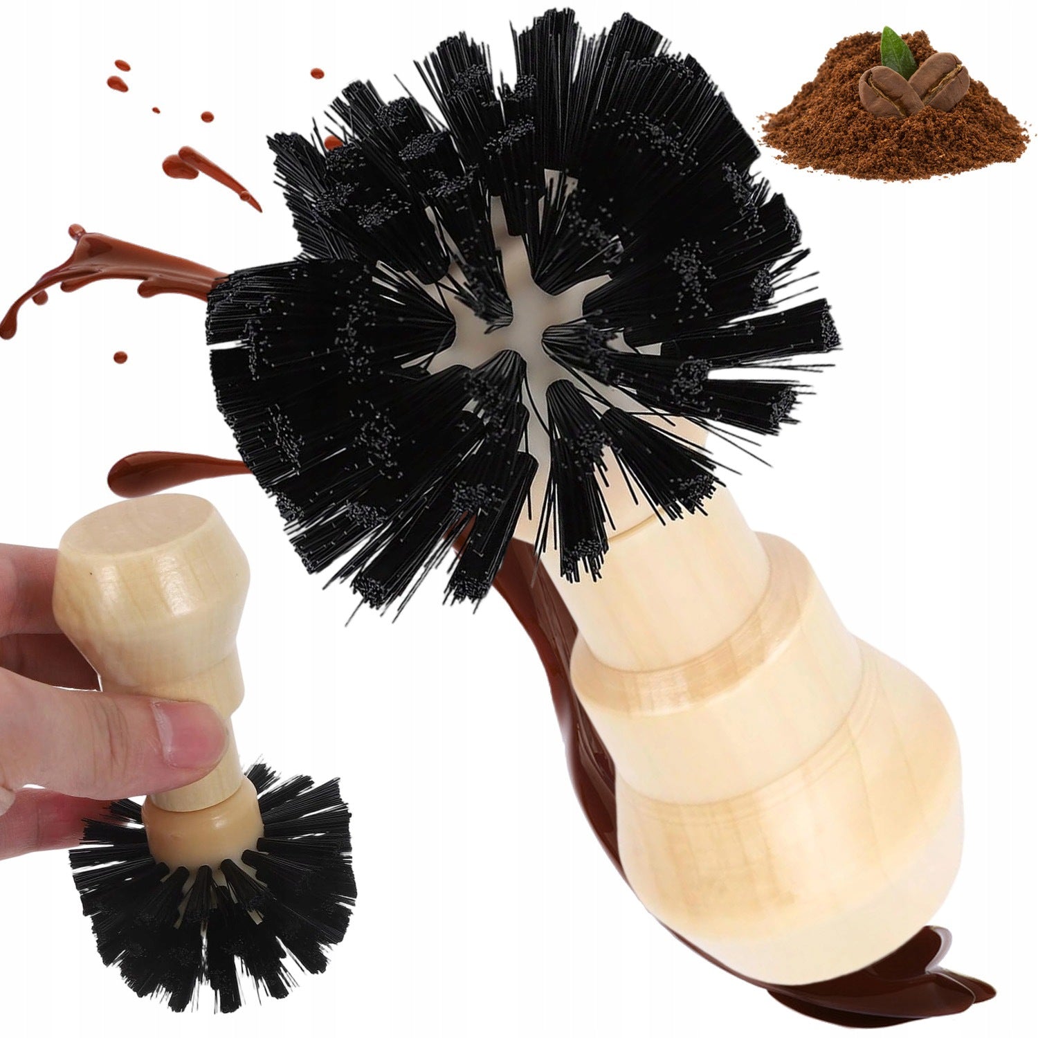 COFFEE GRINDER CLEANING BRUSH COB CLEANING BRUSH 58MM
