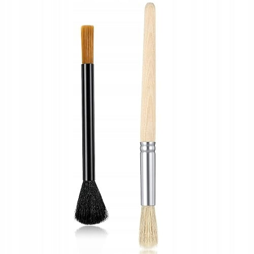 COFFEE GRINDER CLEANING BRUSHES WOODEN NATURAL BRISTLES SET
