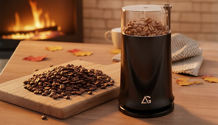 COFFEE GRINDER NUT SPICE GRINDER ELECTRIC EFFICIENT POWERFUL Grinding mechanism blades