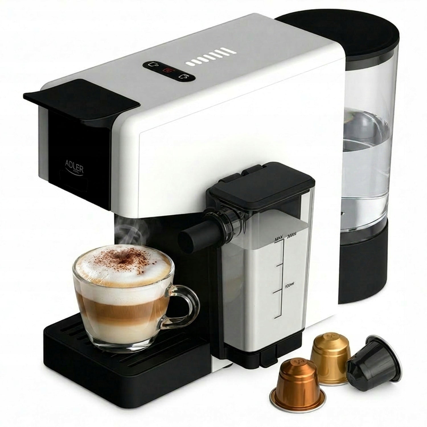 COFFEE MAKER CAPSULES 9in1 Nespresso Dolce Gusto Lavazza Caffissimo MILK Packaging status original