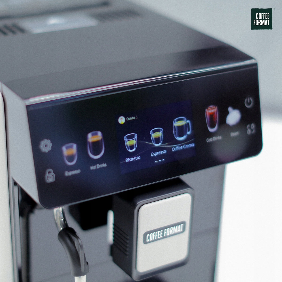 COFFEE MINI STEAM WHITE format - compact, perfect for home or office Manufacturer code 29071