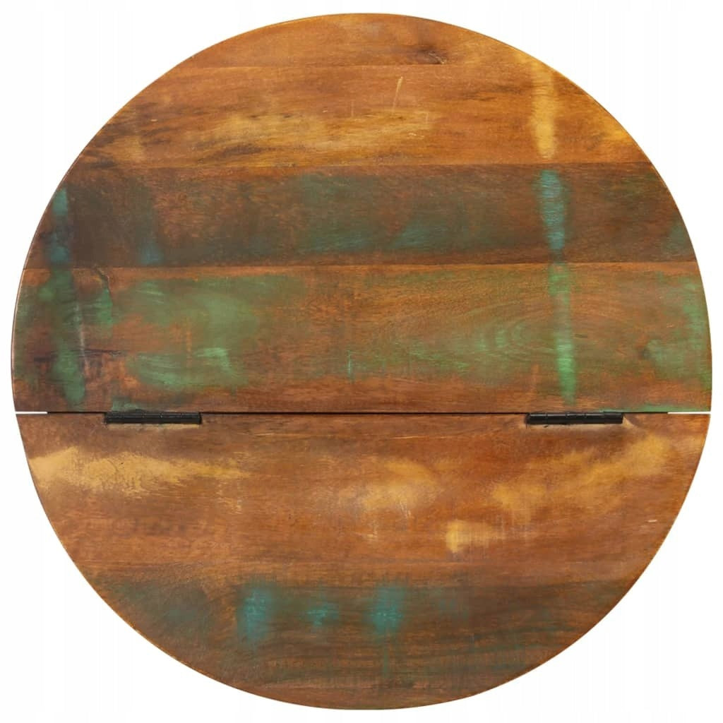 COFFEE TABLE WHITE 50X27CM RECYCLED WOOD Kind Other
