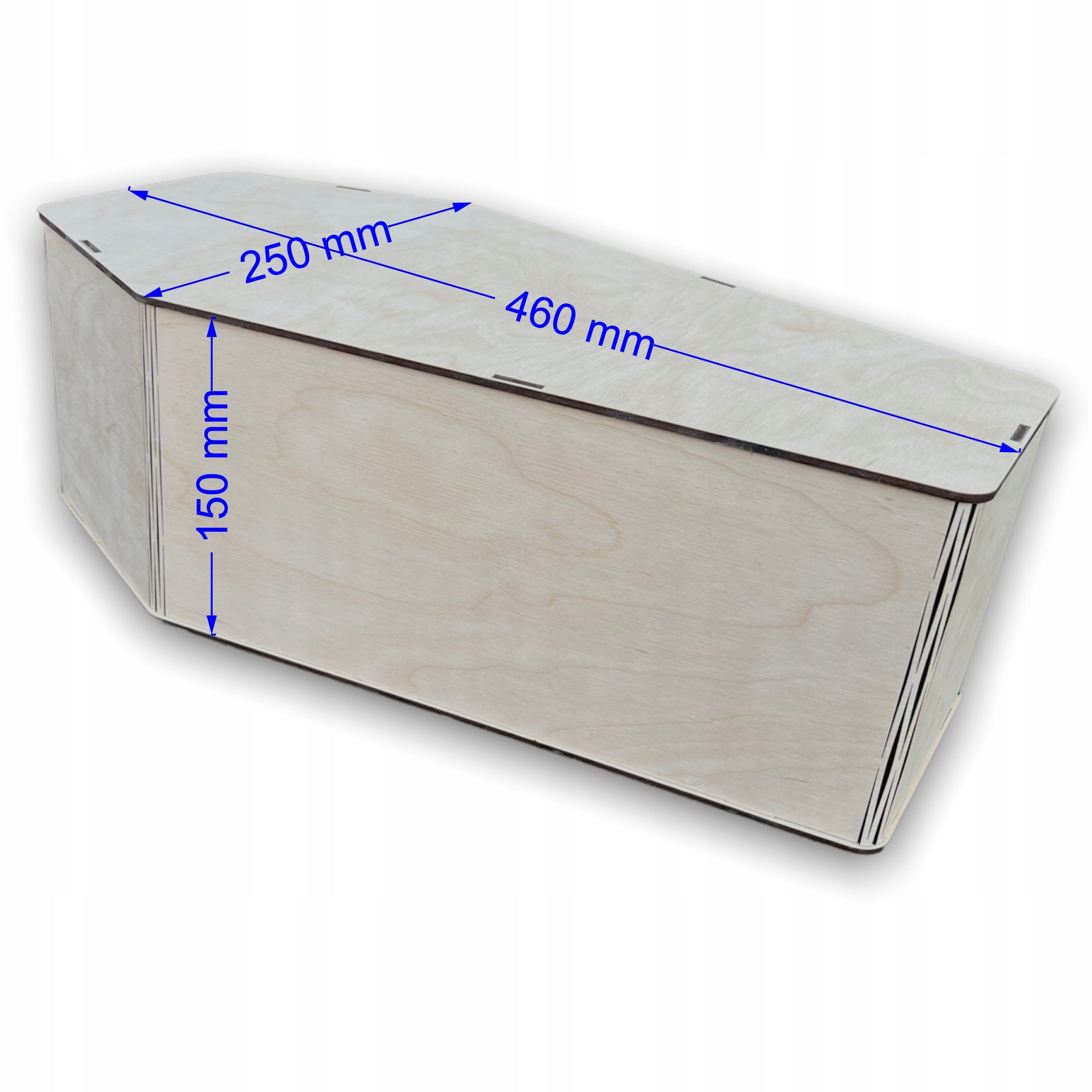 COFFIN FOR A PET CAT DOG HAMSTERS PARROTS 46х25х15cm Brand no brand