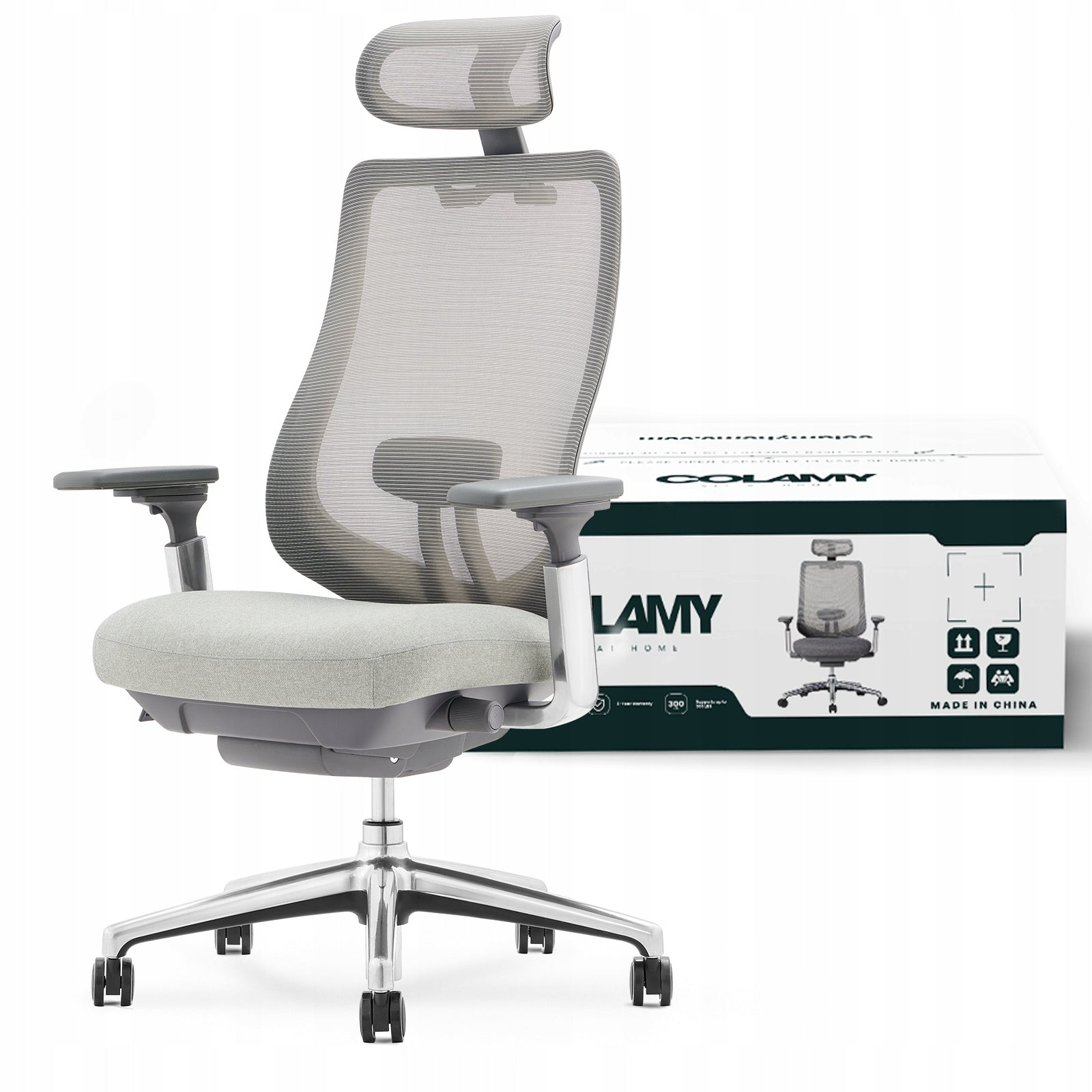 COLAMY Atlas Ergonomic Mesh Office Chair High Back Executive Desk Chair