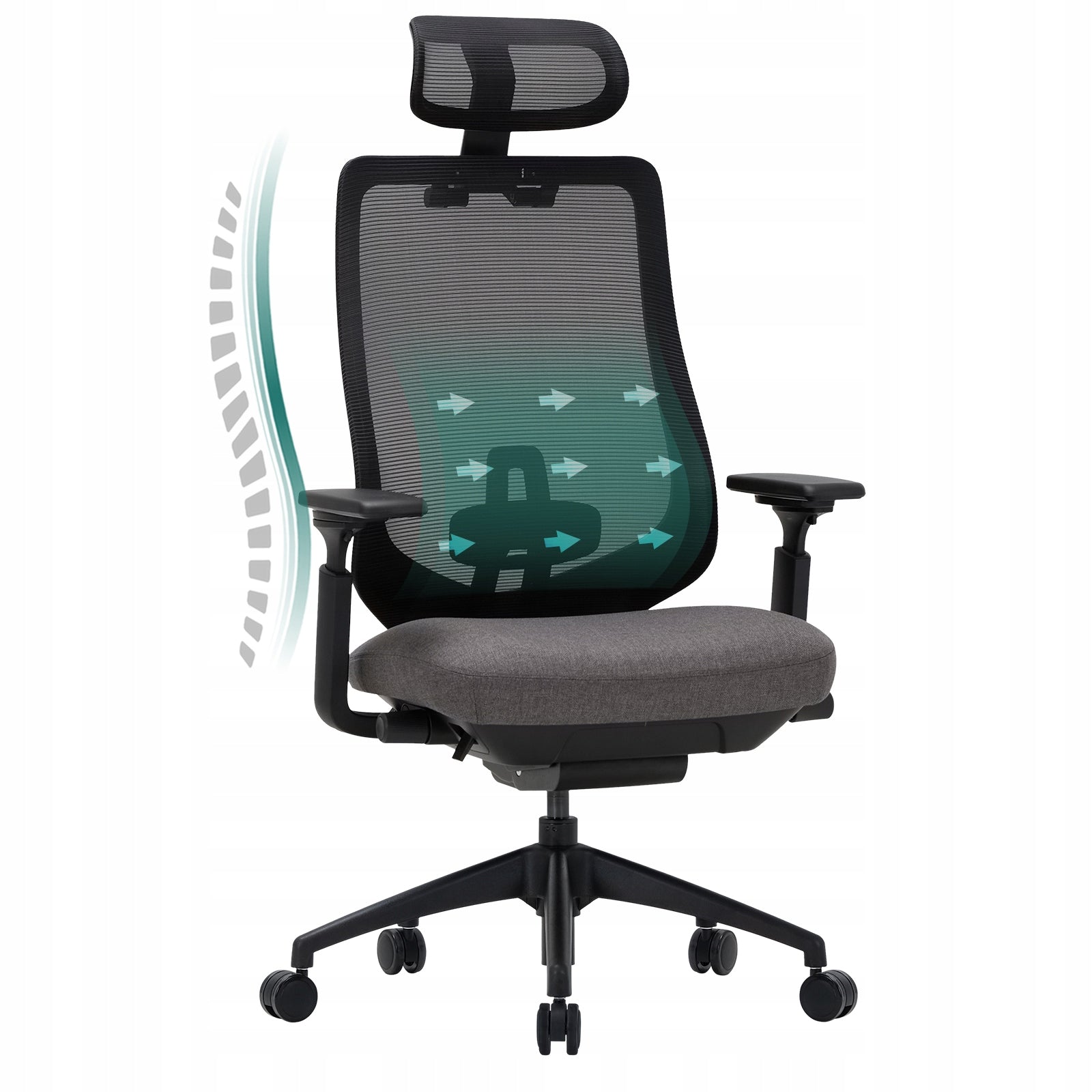 COLAMY Ergonomic Mesh Office Chair High Back Executive Desk Chair