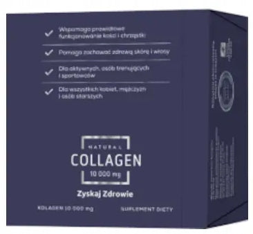 COLLAGEN 10000mg collagen Zyskaj Zdrowie ampoules 16x30ml Brand Zyskaj Zdrowie