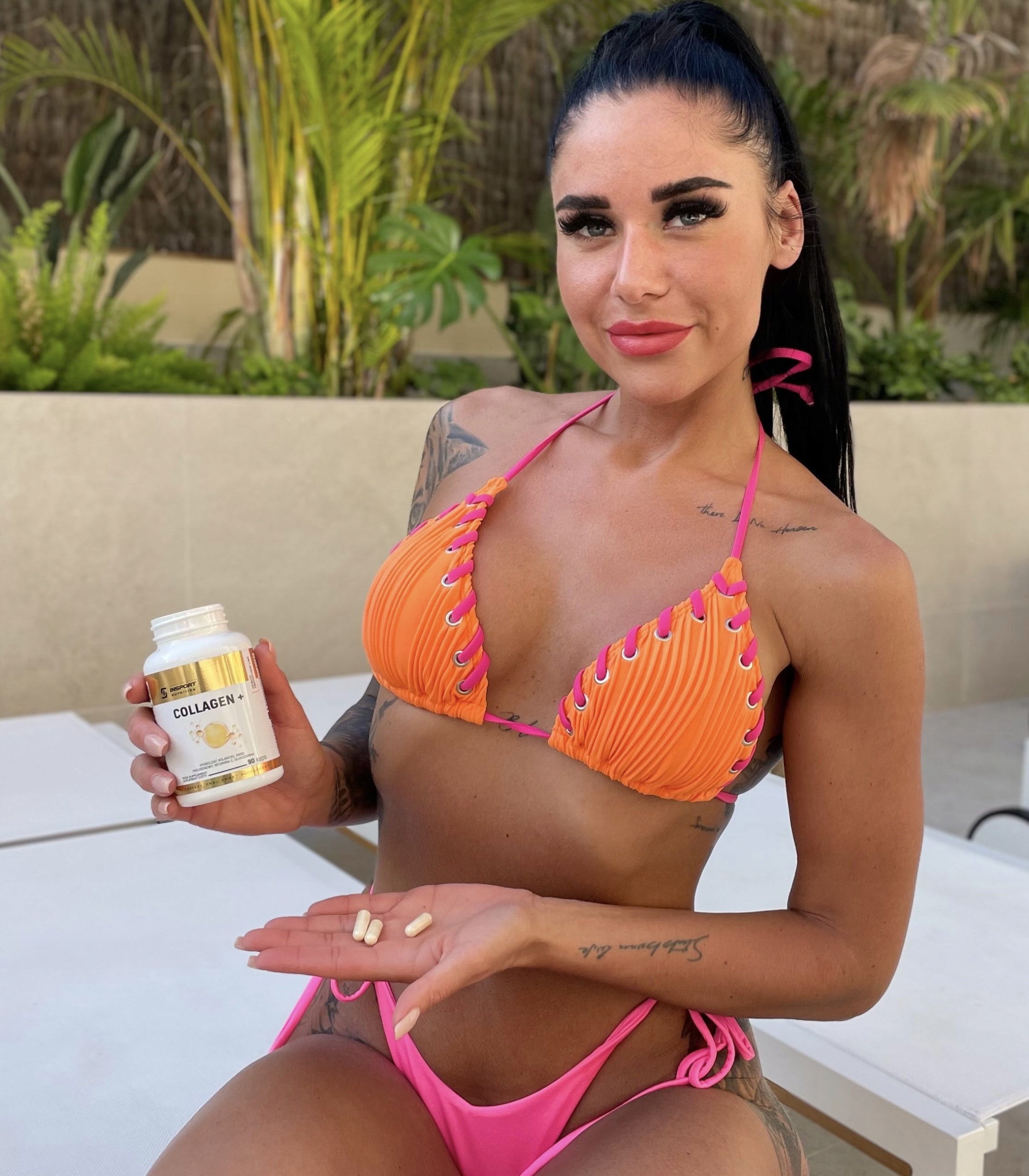 COLLAGEN+ 90 kap COLLAGEN HEALTHY HAIR SKIN NAILS | INSPORT Brand Insport Nutrition