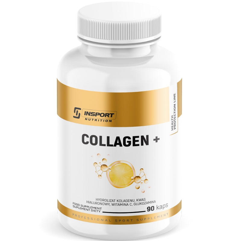 COLLAGEN+ 90 kap COLLAGEN HEALTHY HAIR SKIN NAILS | INSPORT Packaging status original