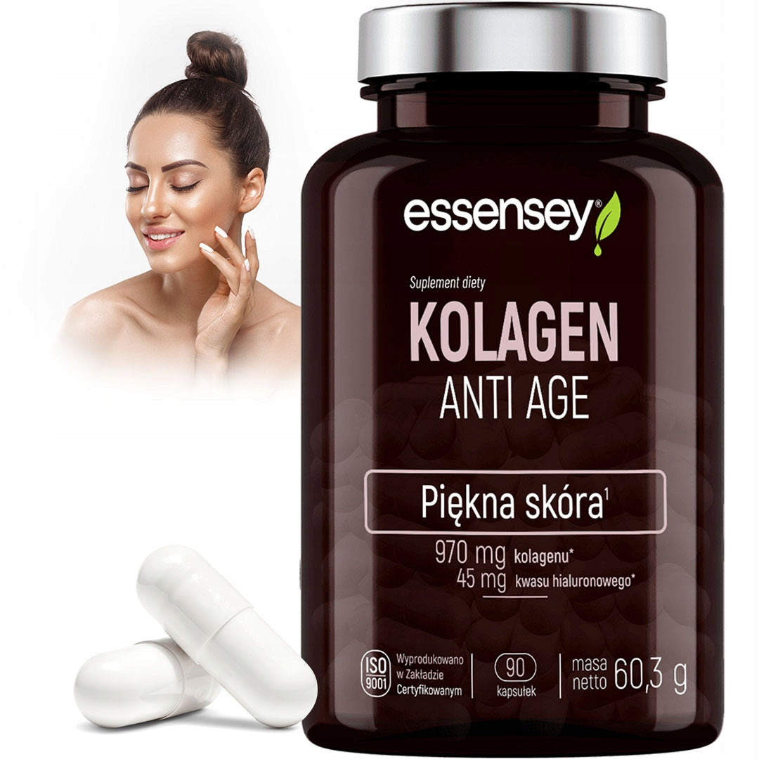 COLLAGEN ANTI AGE + HYALURONIC ACID + VITAMIN C 1075MG CAPILLARY SKIN EAN (GTIN) 5902114043087