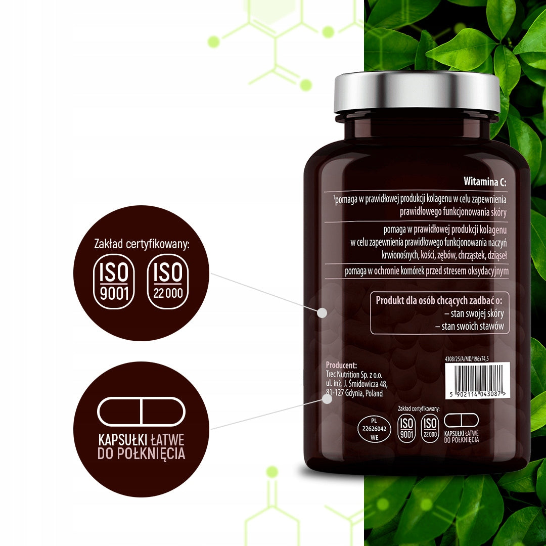 COLLAGEN ANTI AGE + Hyaluronic Acid + Vitamin C 1075MG SKIN JOINTS BONES Manufacturer code Kollagen, wit c, kwas hialuronowy, colagen