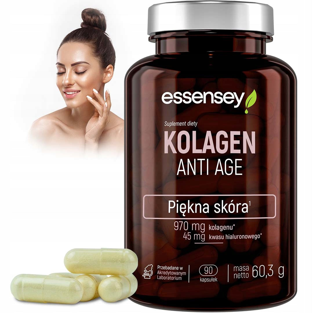 COLLAGEN ANTI AGE + Hyaluronic Acid + Vitamin C 1075MG SKIN JOINTS BONES Packaging status original
