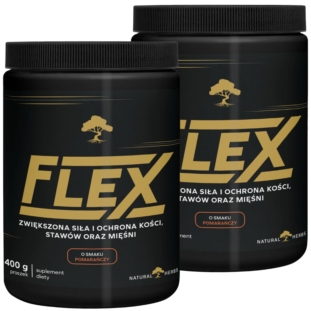 COLLAGEN FLEX with Orange Flavour Protection of Bones and Joints Muscles Calcium 800 g