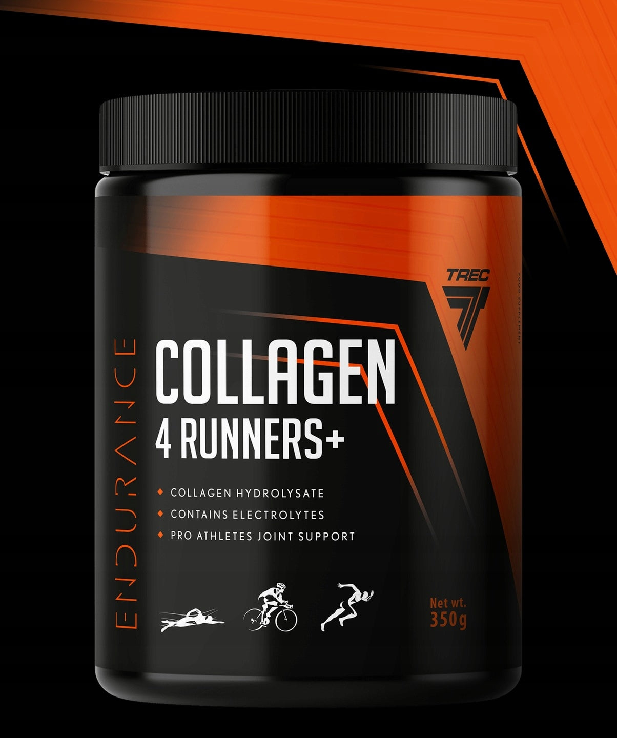 COLLAGEN FOR RUNNERS POWDER 8000mg Trec Endurance Collagen 4 Runners+ Packaging status original