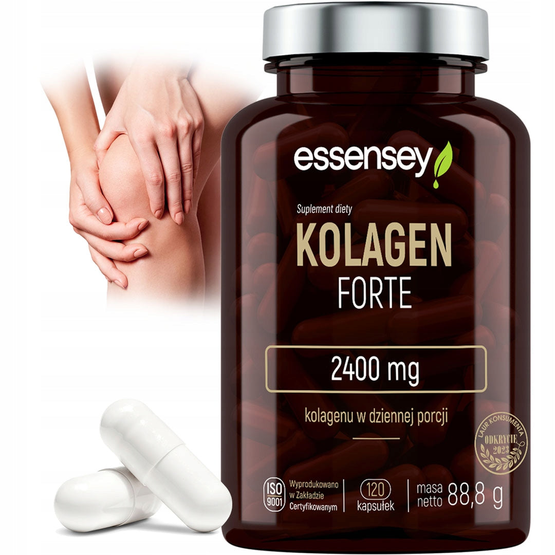 COLLAGEN FORTE 2400MG 30 DAYS Beef FOR WOMEN SENIOR ATHLETES 120 Kaps