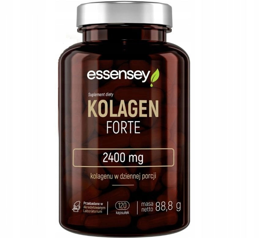 COLLAGEN FORTE 2400MG 30 DAYS Beef FOR WOMEN SENIOR ATHLETES 120 Kaps