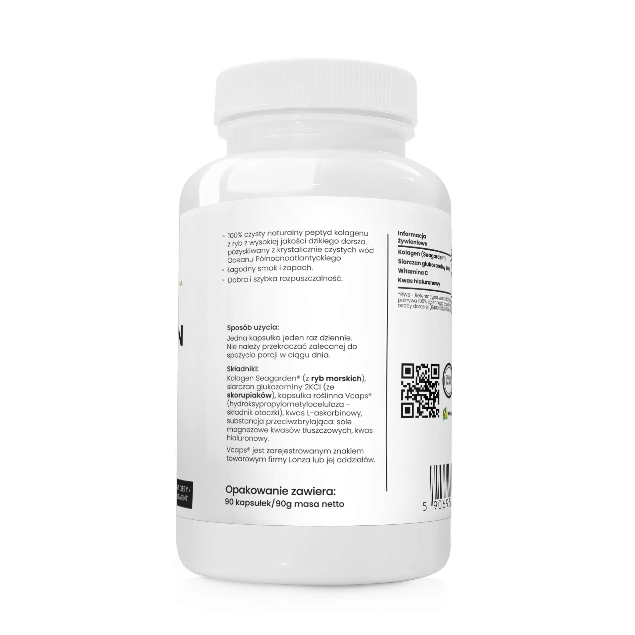COLLAGEN Fish + Wit C + Hyaluronic Acid + Glucosamine Skin Joints 90 kap Name other
