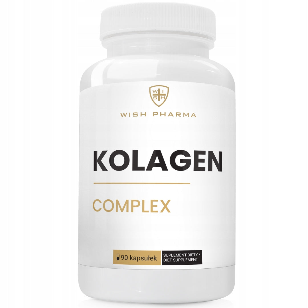 COLLAGEN Fish + Wit C + Hyaluronic Acid + Glucosamine Skin Joints 90 kap