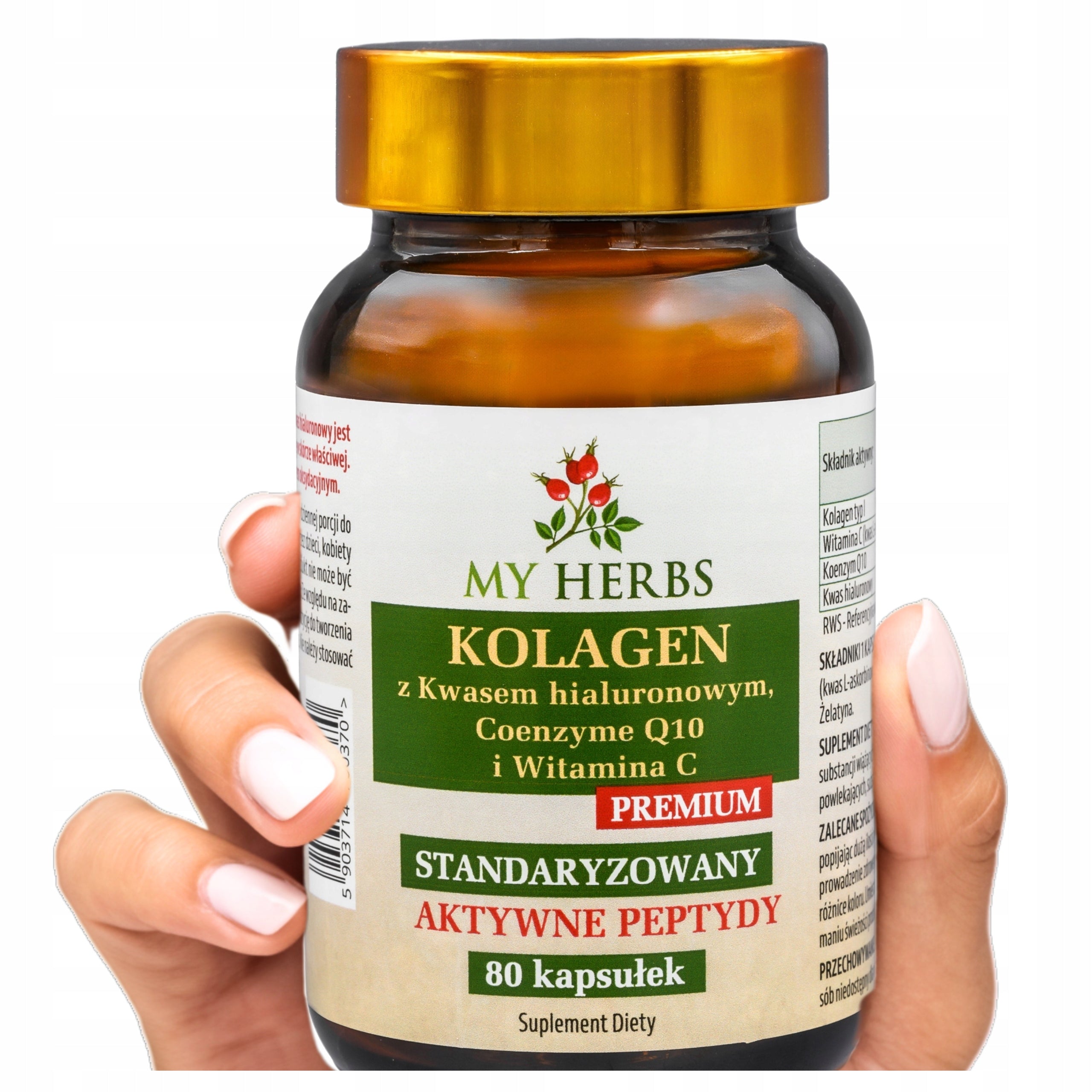COLLAGEN + HYALURONIC ACID + COENZYME Q10 + VITAMIN C BEAUTIFUL SKIN HAIR
