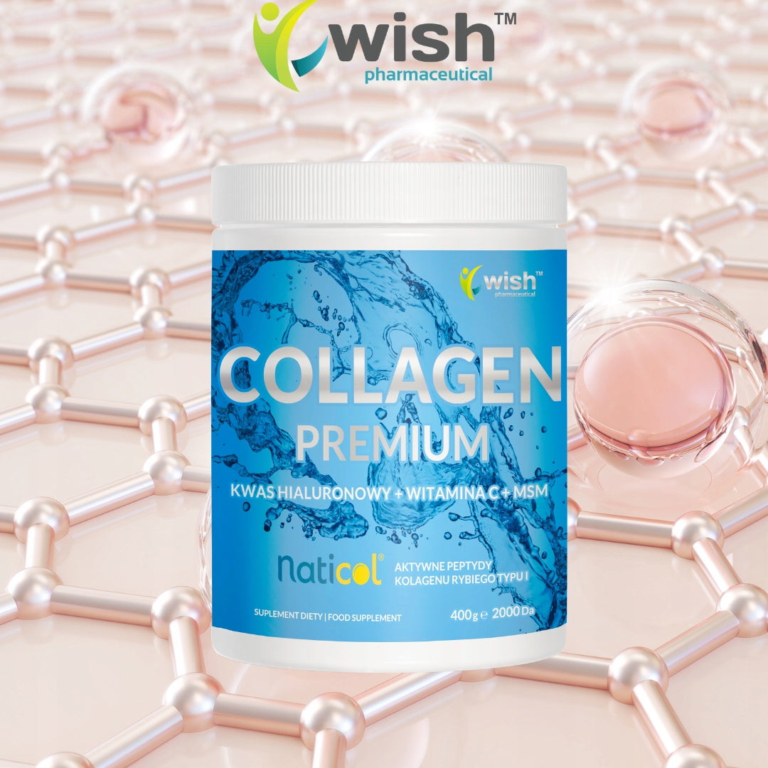 COLLAGEN Natural PREMIUM 10 000mg Supports Skin Joints HA MSM WIT C 400g Basic ingredient collagen