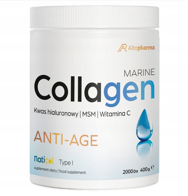 COLLAGEN Natural PREMIUM 10000mg supports SKIN JOINTS Alto Pharm 400g.