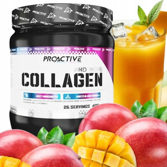 COLLAGEN strong bone joints ProActive Collagen And More 400g MANGO