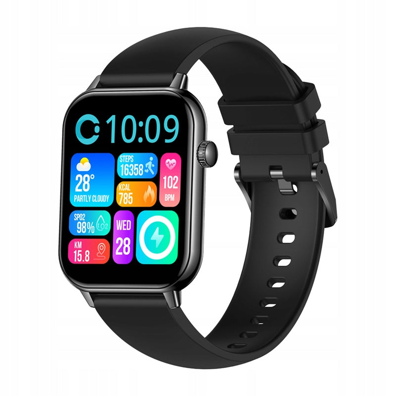 COLMI C28 Smartwatch Watch AI AMOLED 1.93" Bluetooth 230 mAh Black