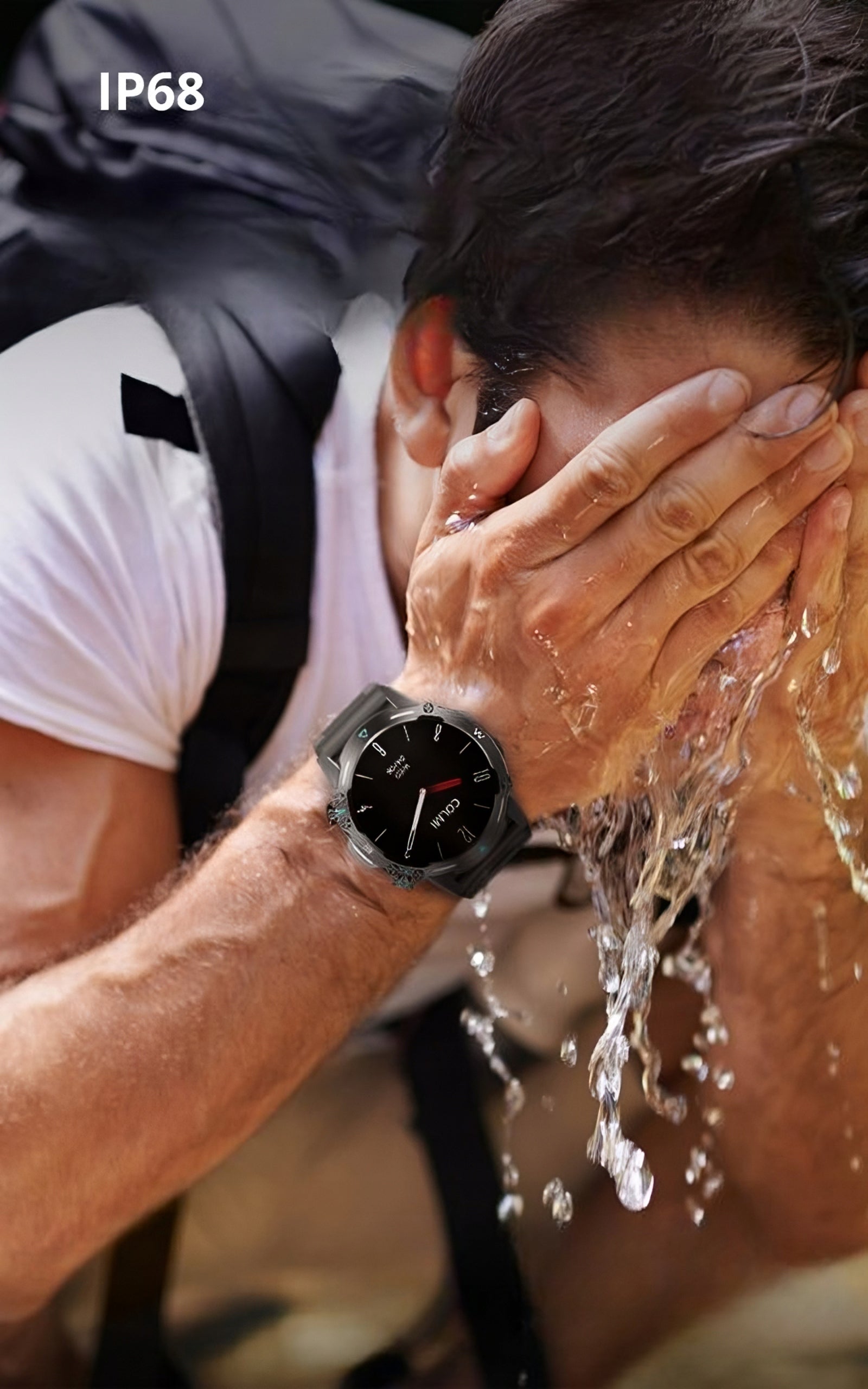 COLMi M42 Military Smartwatch – The Power of Technology! Ultra AMOLED, GREEN STRAP Color black
