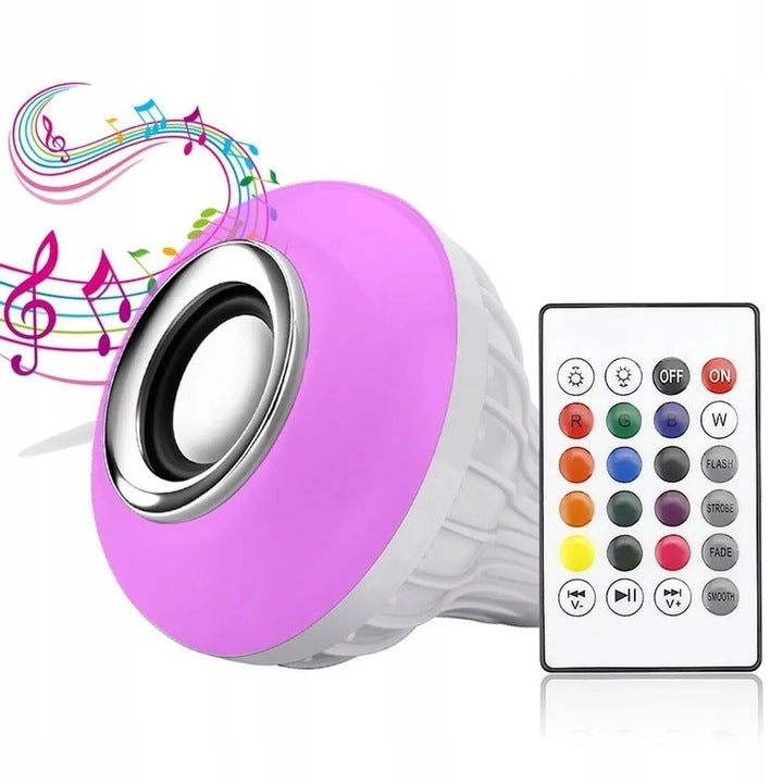 COLOR BULB LED RGB BLUETOOTH SPEAKER +PILOT
