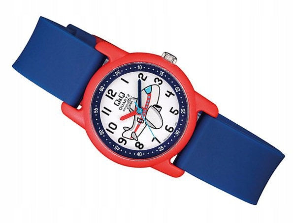COLOR CHILDREN'S WATCH AIRPLANE QQ VR41-010 Gender unisex