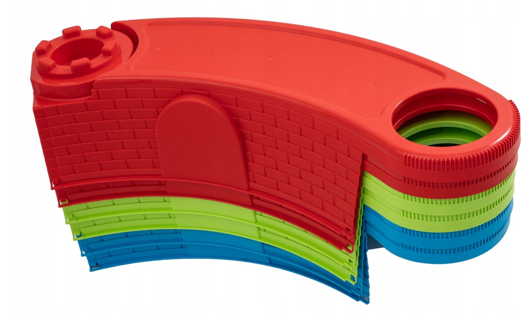 COLORFUL FOLDING SANDBOX WITH SAND MAT 170CM LARGE Brand no brand