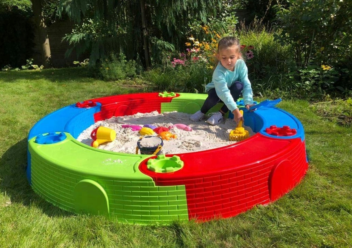 COLORFUL FOLDING SANDBOX WITH SAND MAT 170CM LARGE Manufacturer code piaskownica do ogrodu dla dziecka