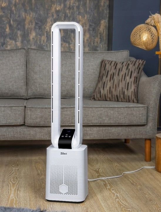COLUMN FAN BLADELESS 97CM SILENT TOUCH PANEL + REMOTE CONTROL 50W Fan type column