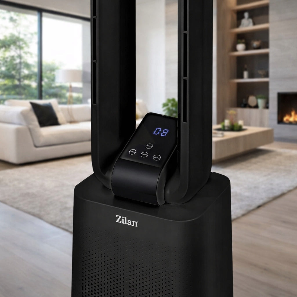 COLUMN FAN BLADELESS 97CM SILENT TOUCH PANEL + REMOTE CONTROL 50W Manufacturer code ZLN1087