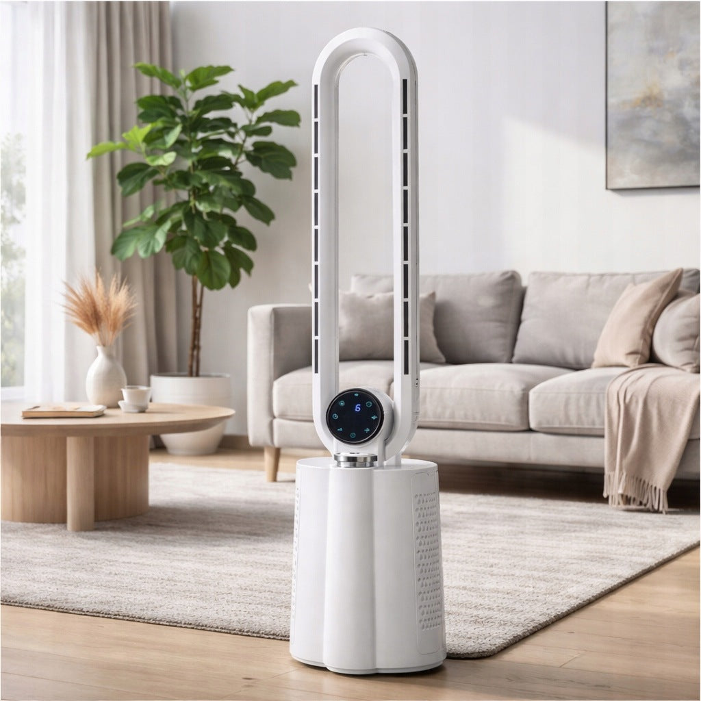COLUMN FAN BLADELESS HUMIDIFICATION AROMA UV REMOTE CONTROL QUIET 40dB Brand Zilan