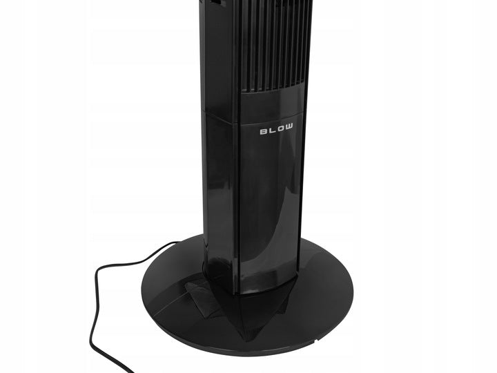COLUMN FAN FLOOR FAN STANDING BLOW BLACK POWERFUL REMOTE CONTROL 90W Brand no brand