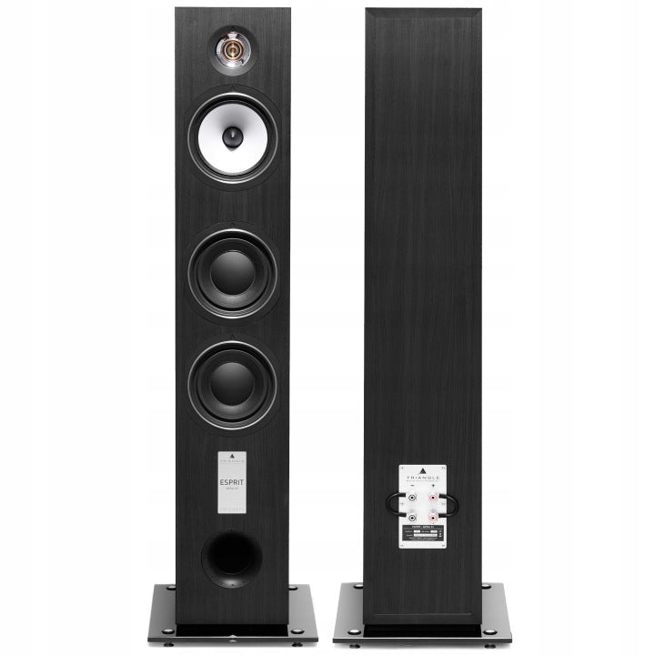 COLUMNS FLOOR SPEAKERS TRIANGLE ESPRIT ANTAL EZ HIFI - BLACK ASH - 2pcs Packaging status original