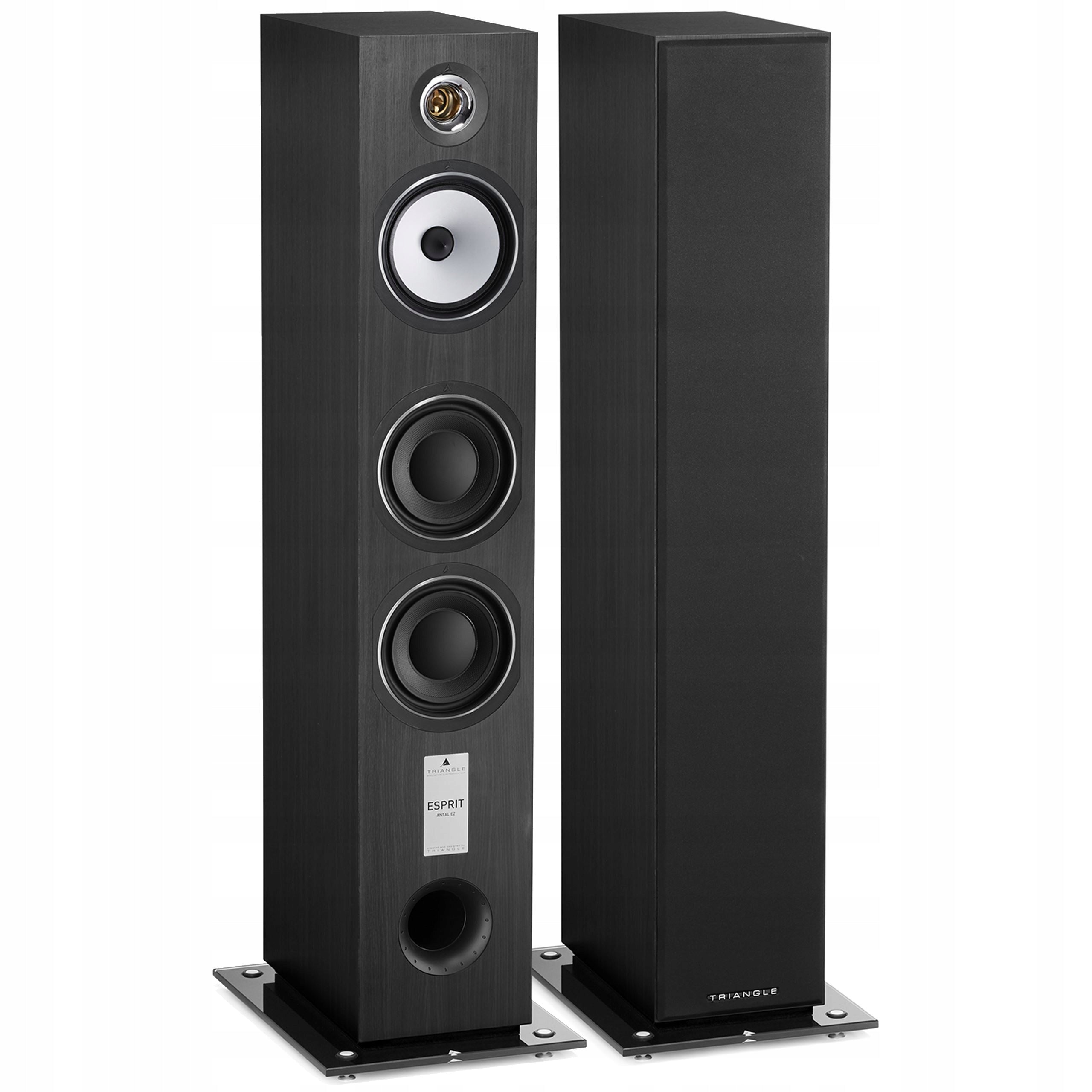 COLUMNS FLOOR SPEAKERS TRIANGLE ESPRIT ANTAL EZ HIFI - BLACK ASH - 2pcs