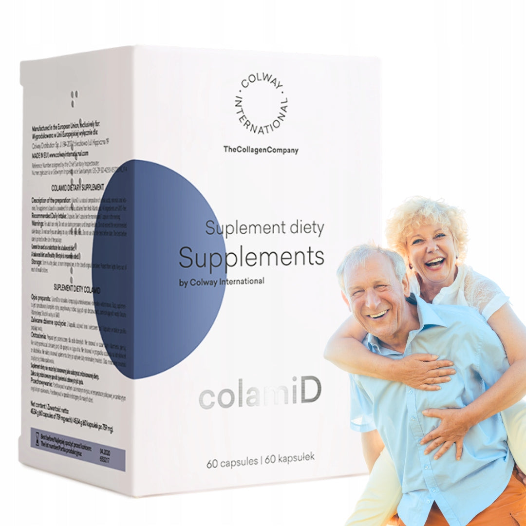 COLWAY ColamiD 60 Caps. D3+K2+Calcium+Phosphorus - For Healthy Efficient Joints and Bones EAN (GTIN) 5907441036023