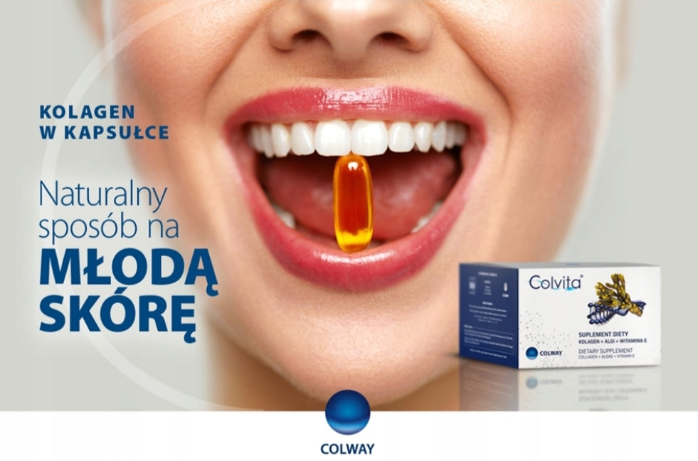 ____COLWAY____ Collagen capsules Colvita 120 kaps. Brand Colway