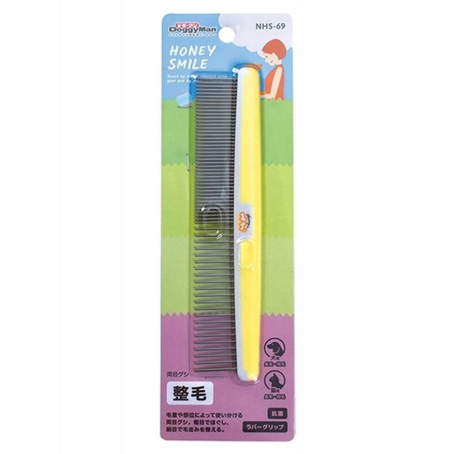 COMB FOR DOGS AND CATS WITH ROUNDED TEETH - FOR COMBING HAIR