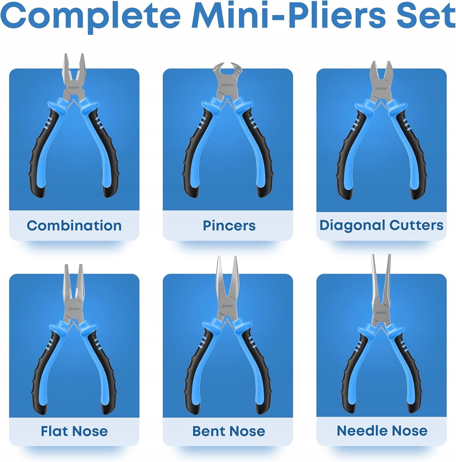 COMBINATION PLIERS SET OF PLIERS FOR PRECISE WORK FOR MODELING Manufacturer code B095349544