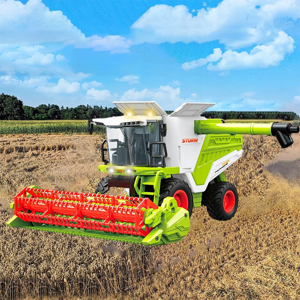 COMBINE HARVESTER REMOTE CONTROLLED LARGE RC SMOKE LIGHT SOUND REMOTE CONTROL GIFT TOYS Manufacturer code 90016TY1138