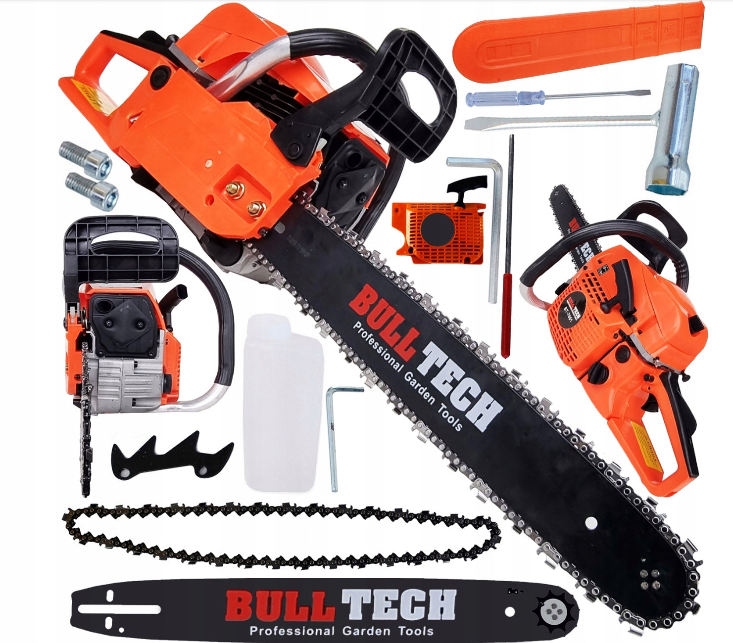 COMBUSTION CHAINSAW 5 KM 52CC+3xOIL