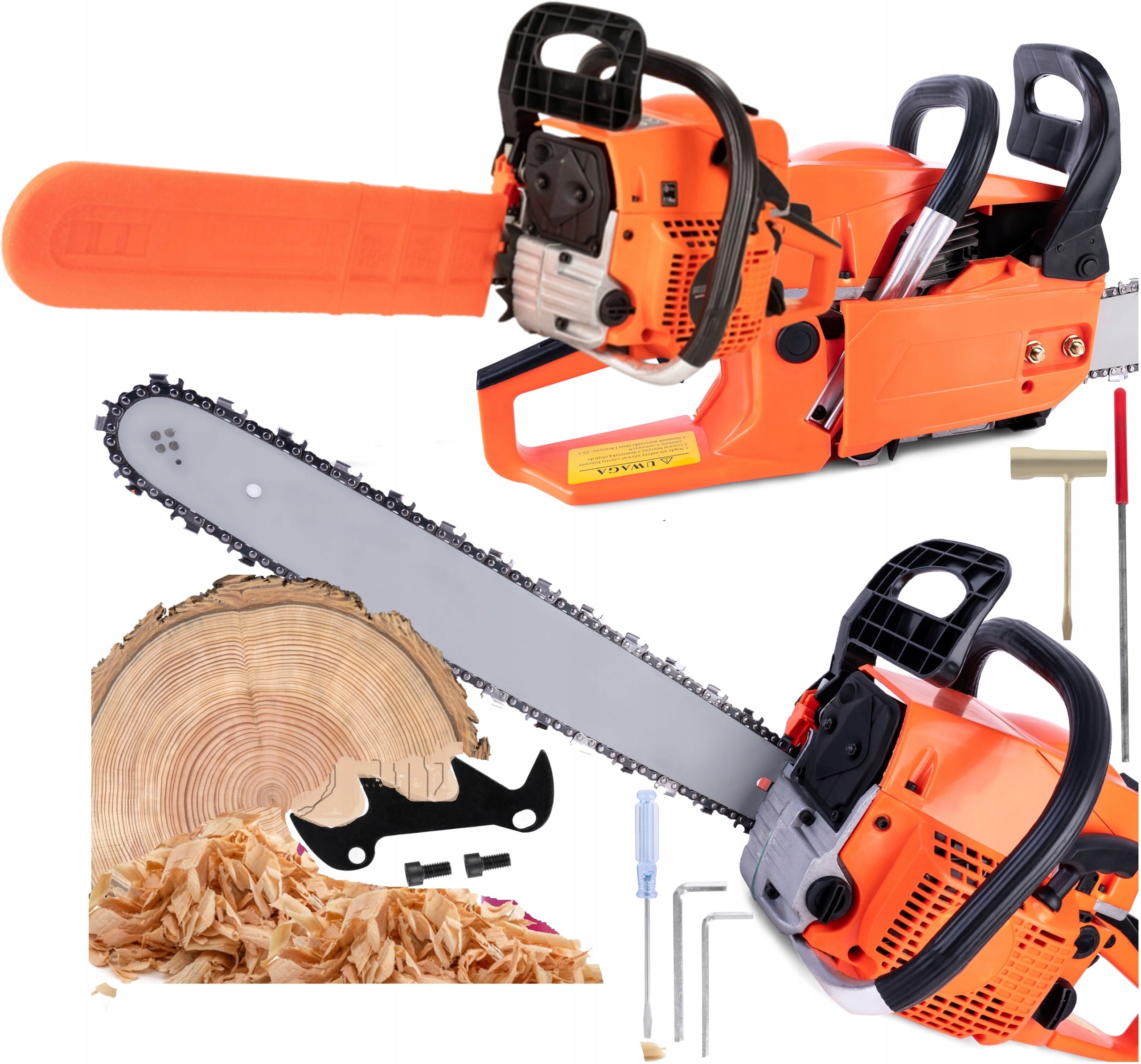 COMBUSTION CHAINSAW STRONG AND RELIABLE
