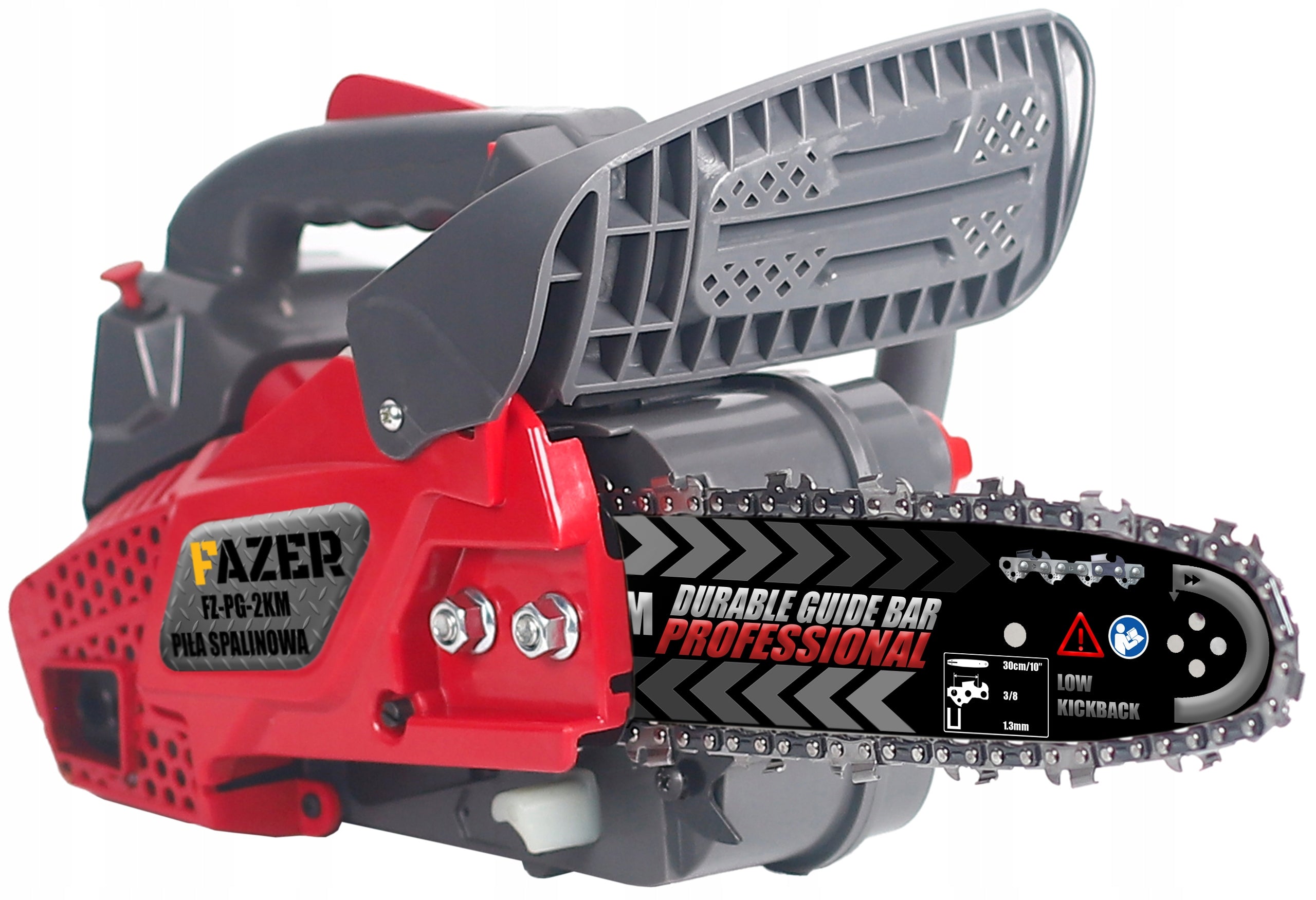 COMBUSTION SAW BRANCH CHAINSAW FOR BRANCHES x2 GUIDES SET Packaging status original