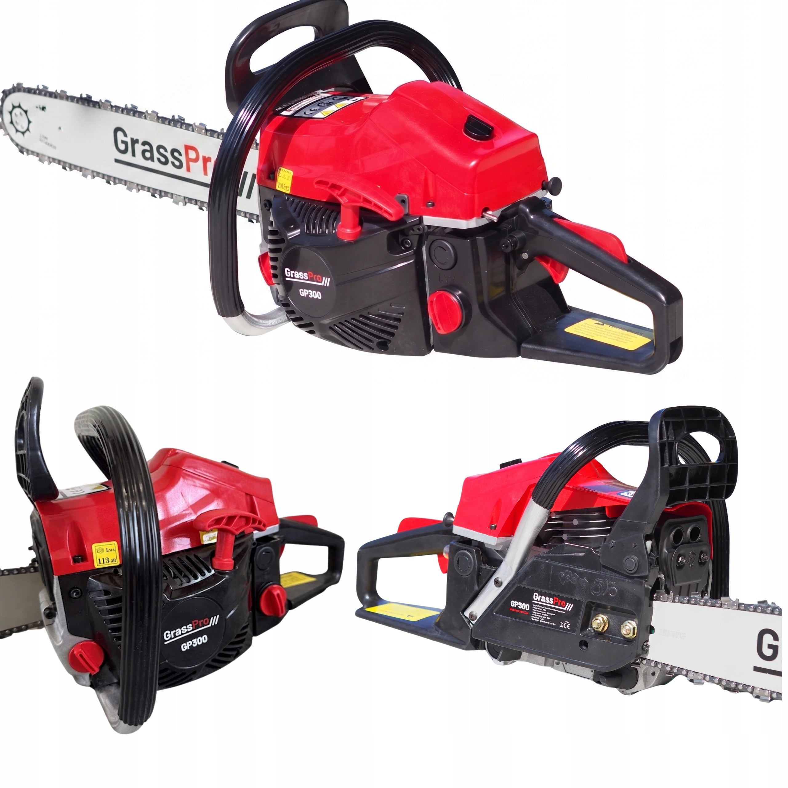 COMBUSTION SAW CHAINSAW STRONG 4KM SET XXL 2 x OIL + CHAIN Manufacturer code GP300