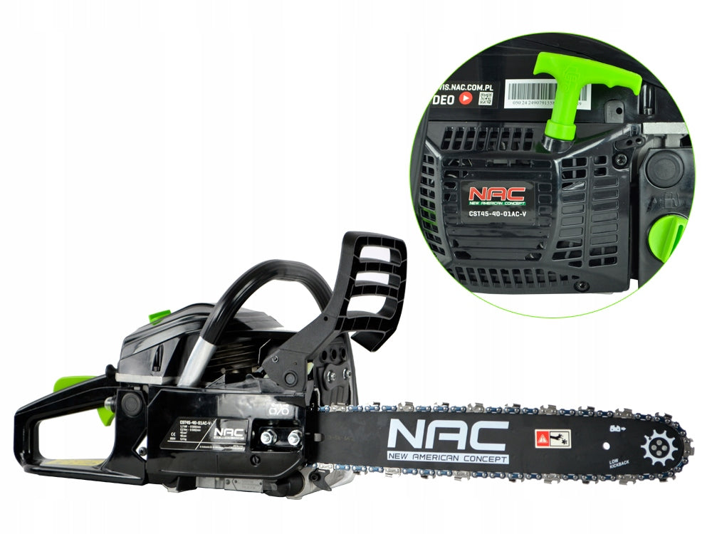COMBUSTION SAW NAC POWER 2.3 KM 45 CM GUIDE 40 CM STRONG LIGHT Packaging status original