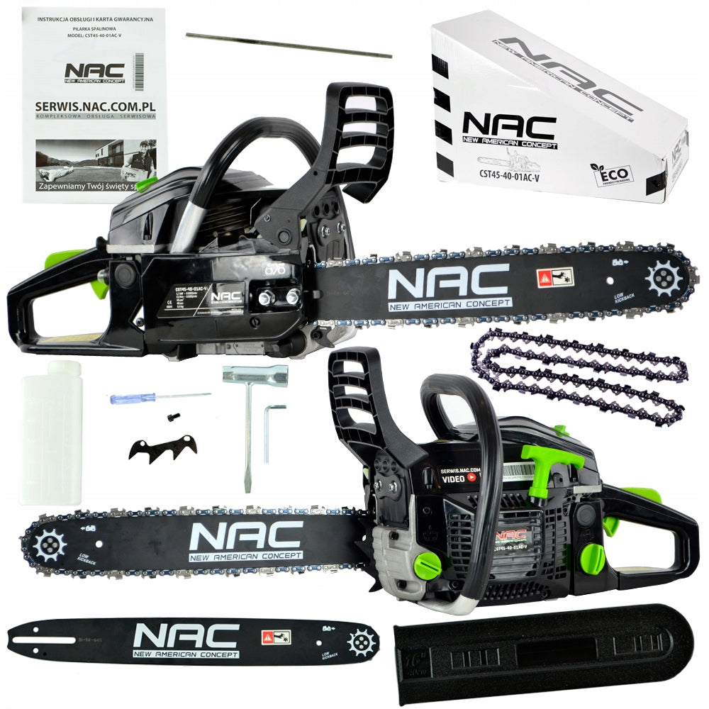 COMBUSTION SAW NAC POWER 2.3 KM 45 CM GUIDE 40 CM STRONG LIGHT