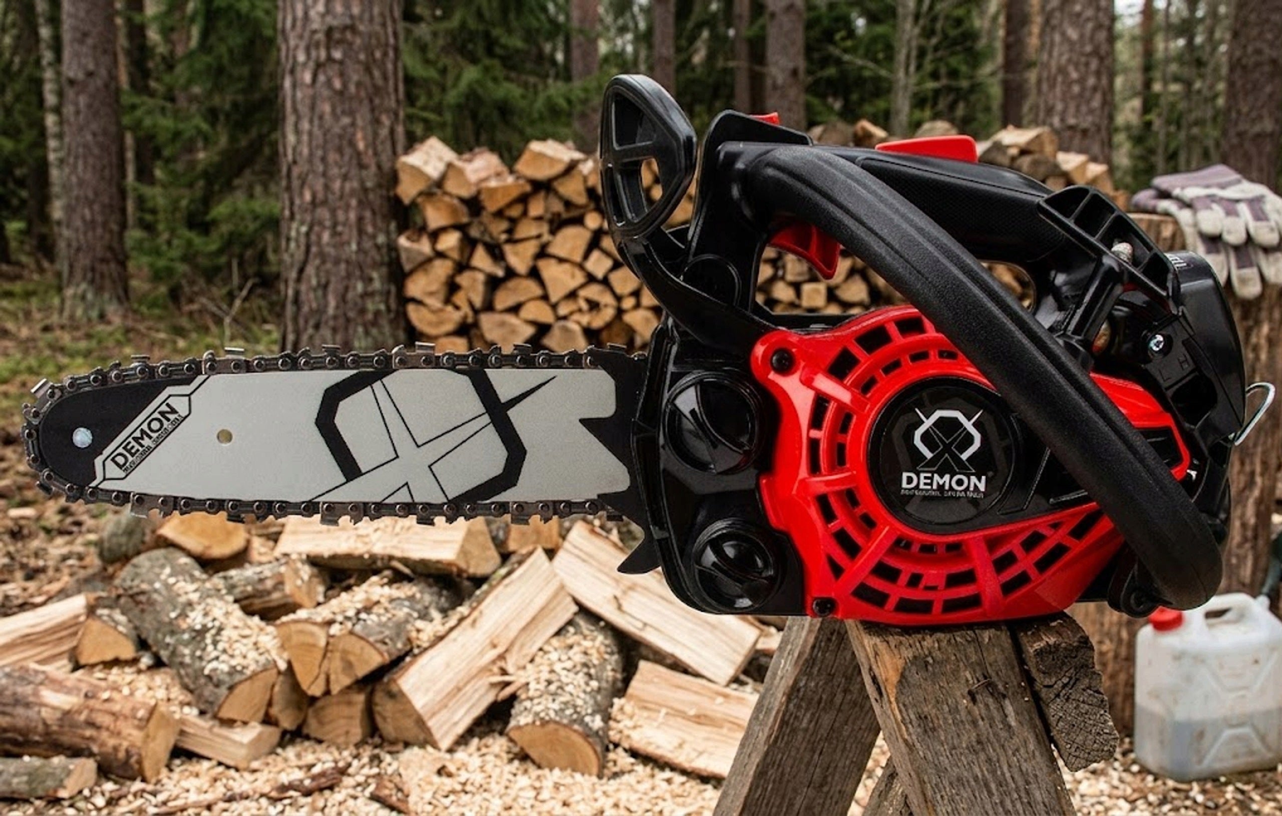 COMBUSTION SAW chainsaw BRANCH DEMON MEGA POWER LIGHT Brand Demon